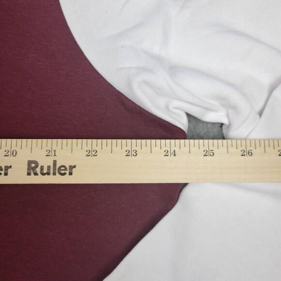 Fanatics Texas A&M Aggies Mens Large Sweatshirt Maroon White Extra Point Hoodie - Picture 11 of 12